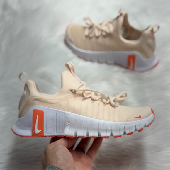 Nike Free Metcon 6 Guava Ice Wild Mango Womens Shoes FJ7126-801 NEW Multi Sz